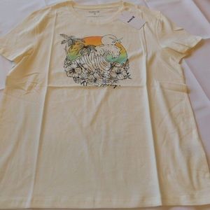 Hurley Juniors Women's Size M med
Short Sleeve t shirt Marsh Off White
TEE NWT
